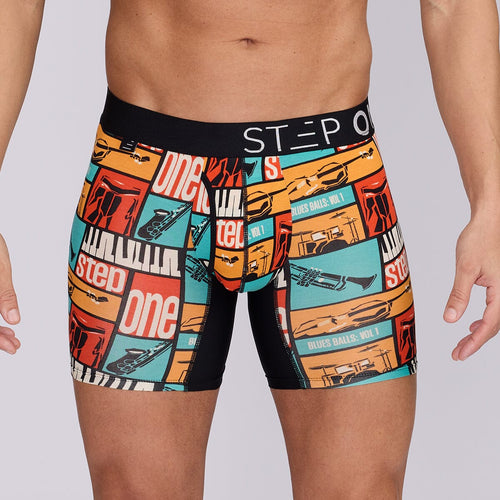 Boxer Brief Fly - Blues Balls