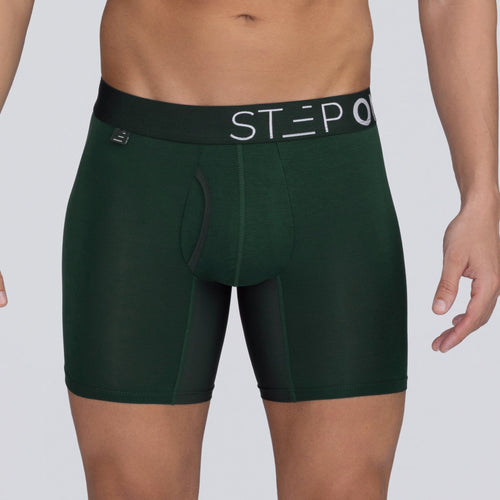 Boxer Brief Fly - Dark Green