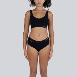 Women's Period Bikini Brief - Bamboo Underwear - Model:Armani