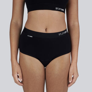 Women's Period Full Brief - Bamboo Underwear - Model:Armani