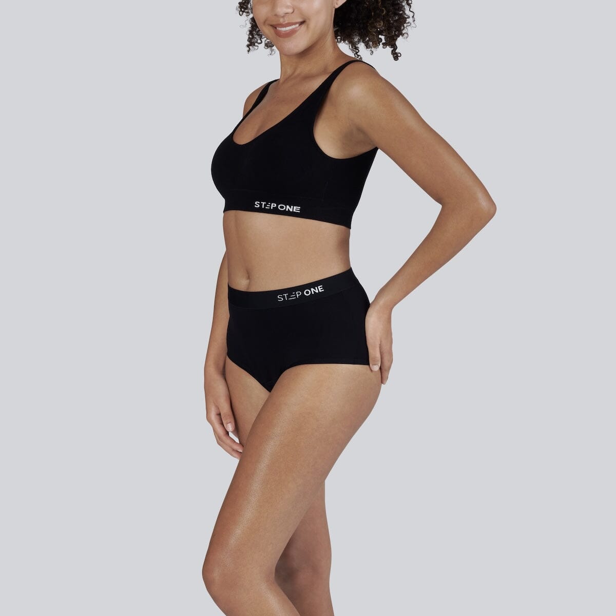 Women's Period Full Brief - Bamboo Underwear Model:Armani