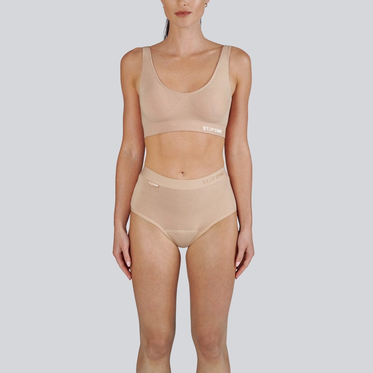 Women's Period Full Brief - Bamboo Underwear - Model:Chloe
