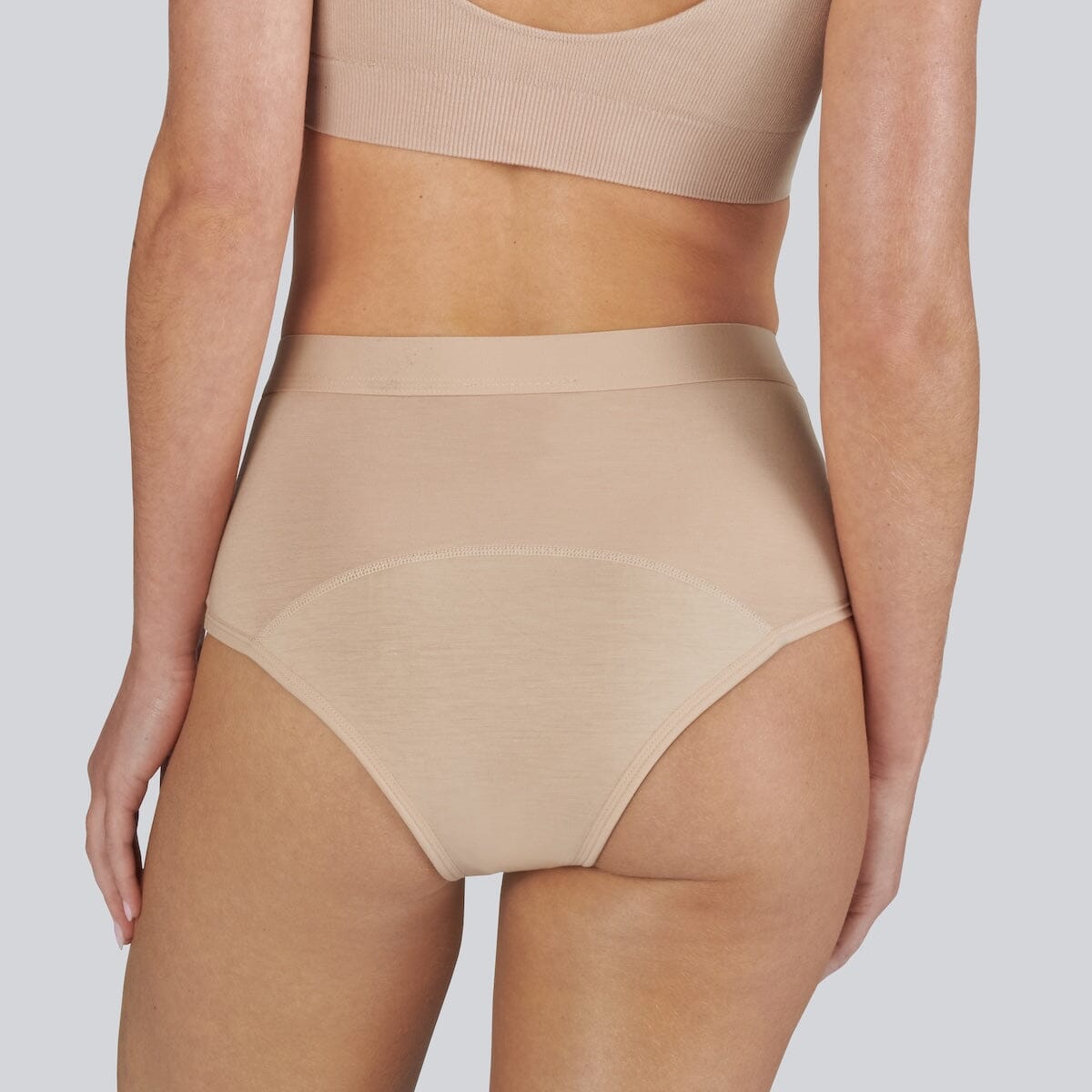 Women's Period Full Brief - Bamboo Underwear - Model:Chloe