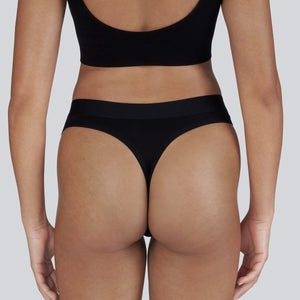 Women's Period Thong - Bamboo Underwear -Model:Armani