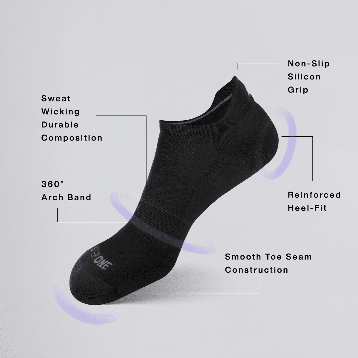 Unisex Ankle Sock - Bamboo Underwear