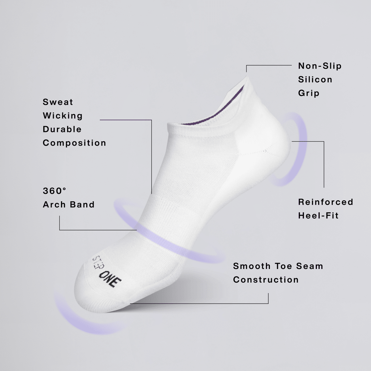 Unisex Ankle Sock - Bamboo Underwear