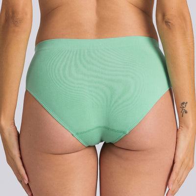 Women's SmoothFit Bikini Brief - Aquamarine - Bamboo Underwear