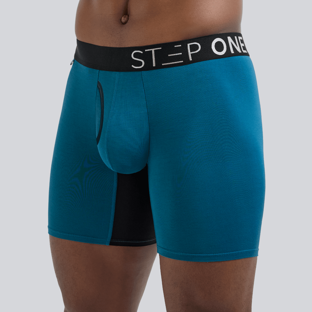 Boxer Brief Fly - Lyons Blue - Bamboo Underwear