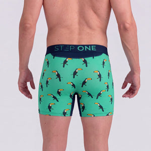 Boxer Brief - Toucans - Bamboo Underwear