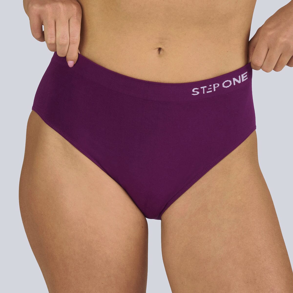 Women's SmoothFit Bikini Brief - Dark Purple - Bamboo Underwear