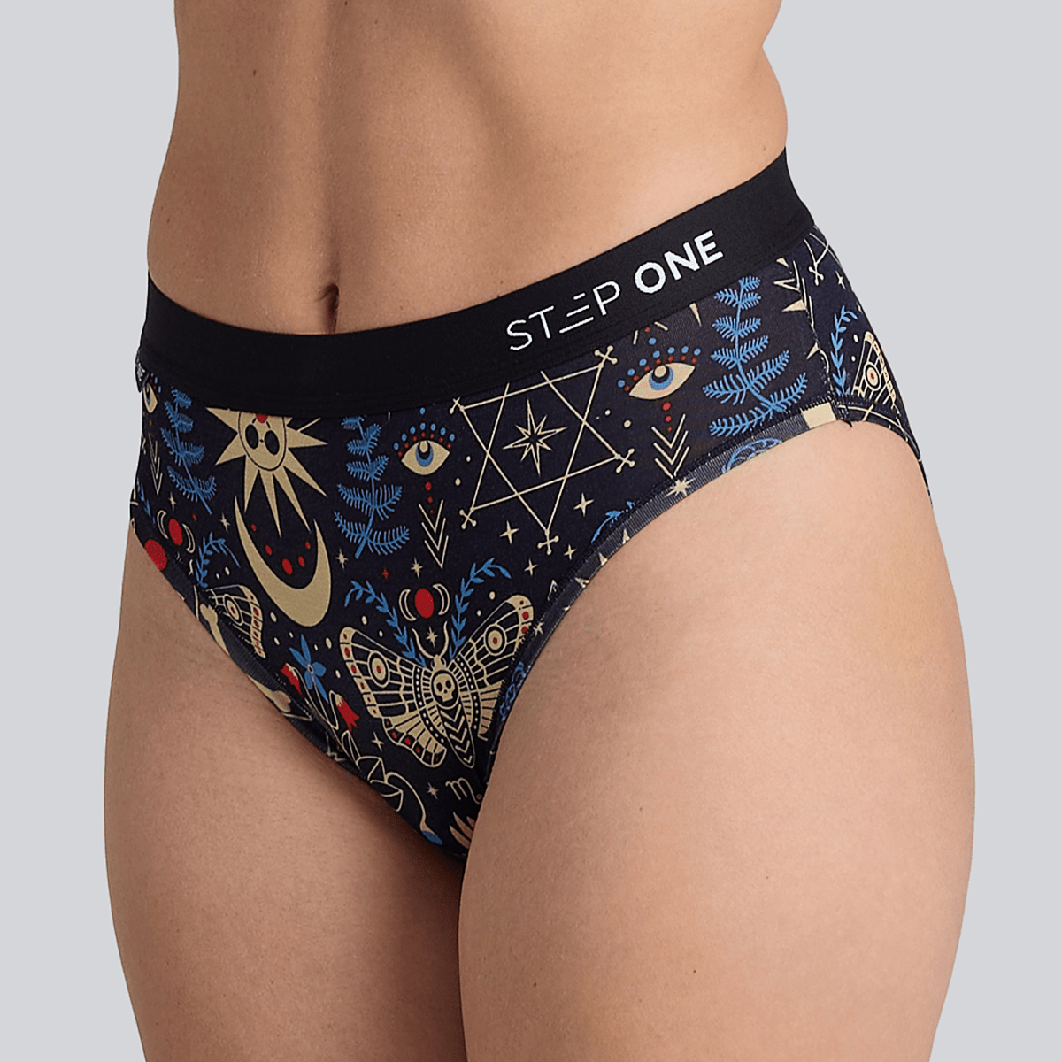 Women's Bikini Brief - Mystic Moth - Bamboo Underwear