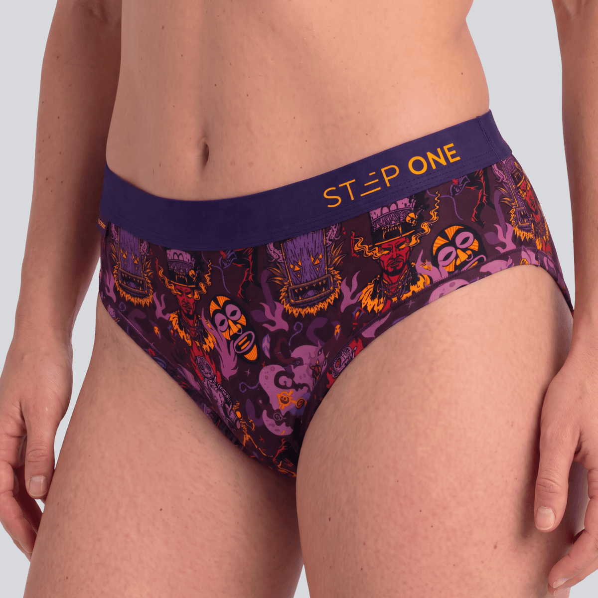 Women's Bikini Brief - Creole Conjuring - Bamboo Underwear