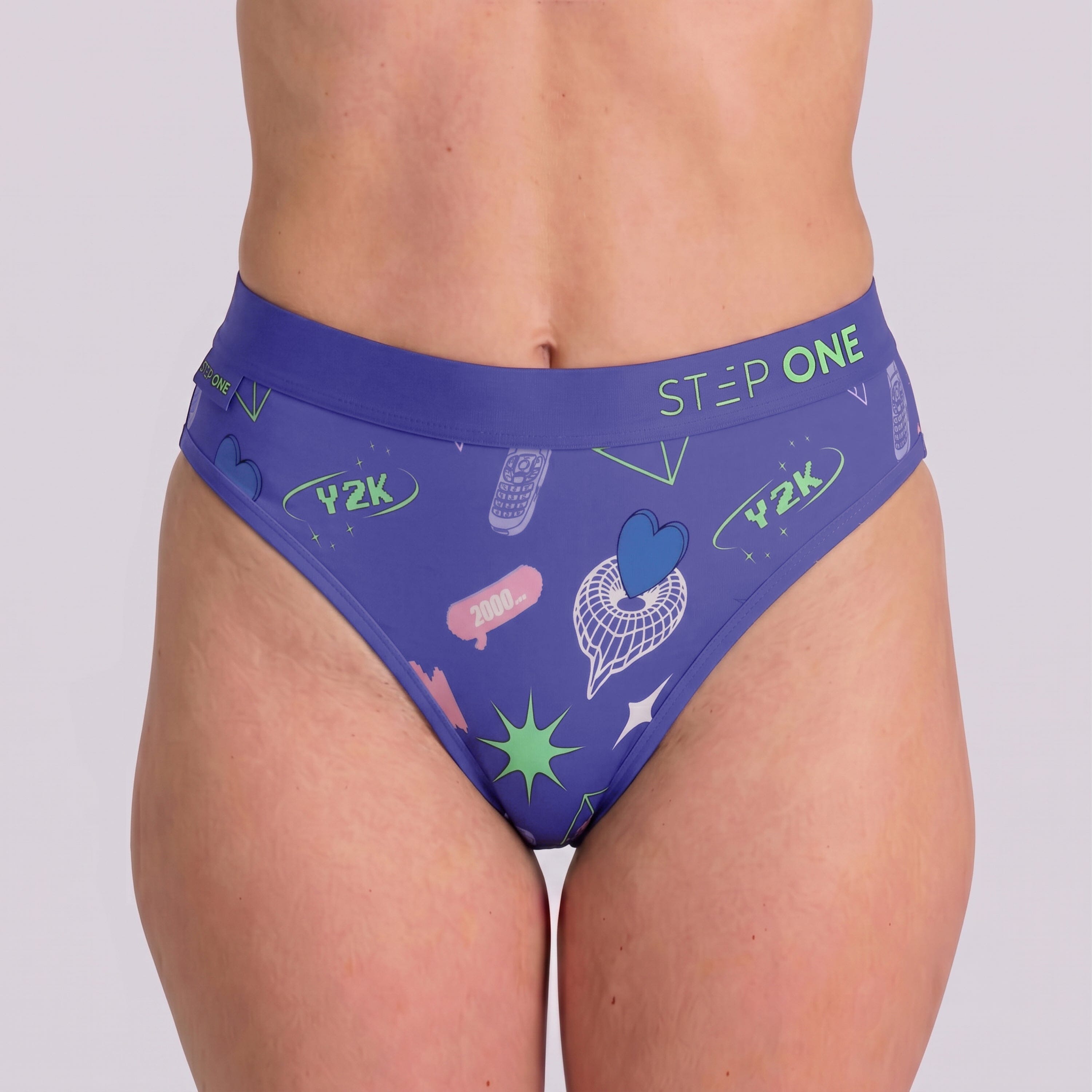 Women's Bikini Brief - Decades: Y2K - Bamboo Underwear