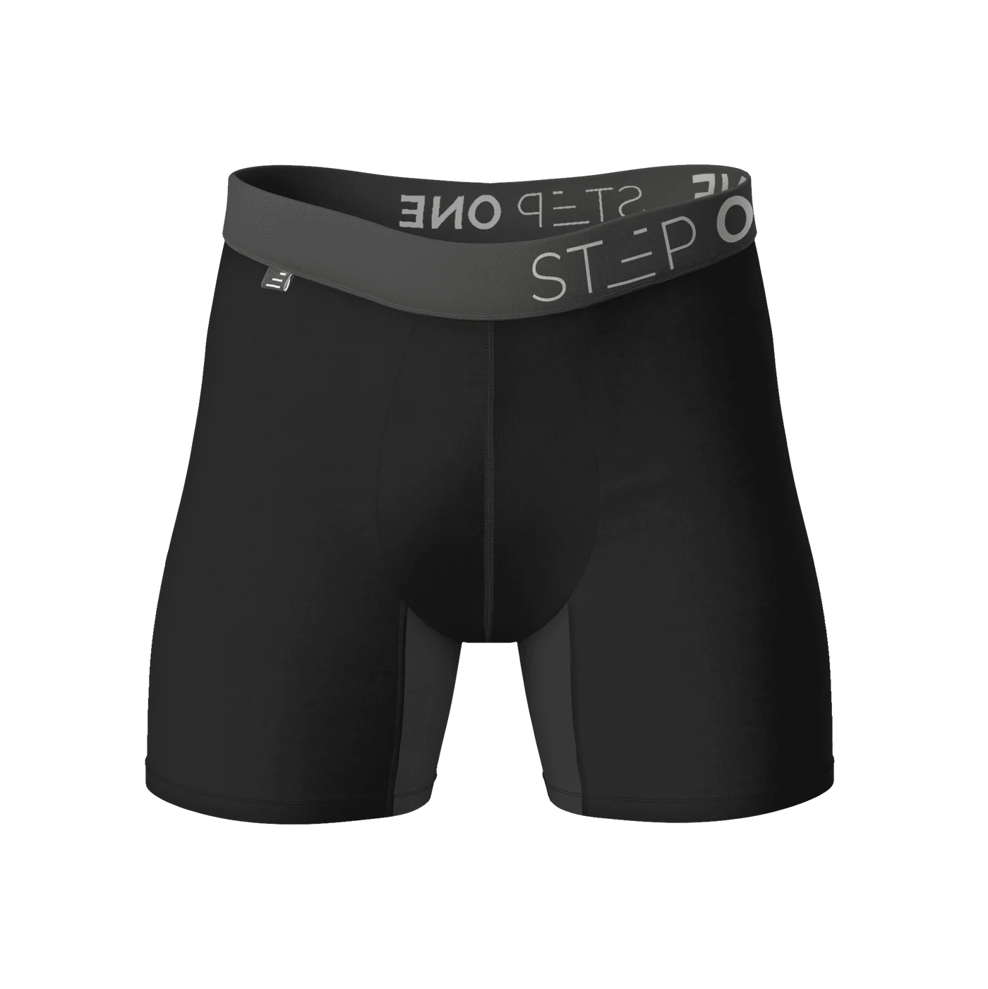 STEP ONE, Mens Bamboo Boxer Brief (Longer), Anti Chafe, Moisture Wicking  Under