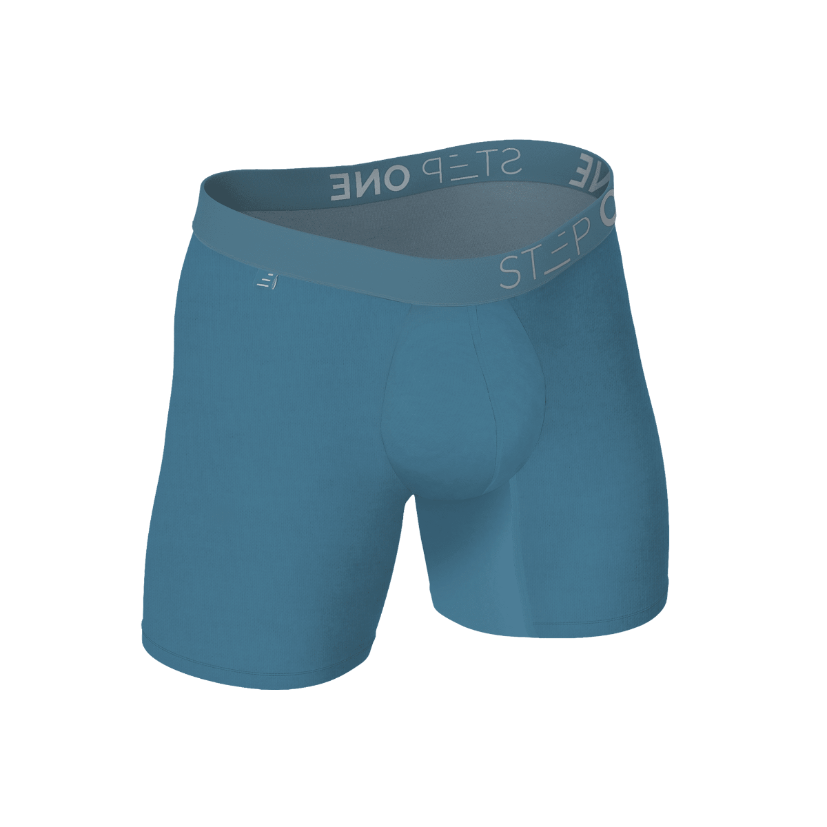 Men's Blue Bamboo Underwear Trunk