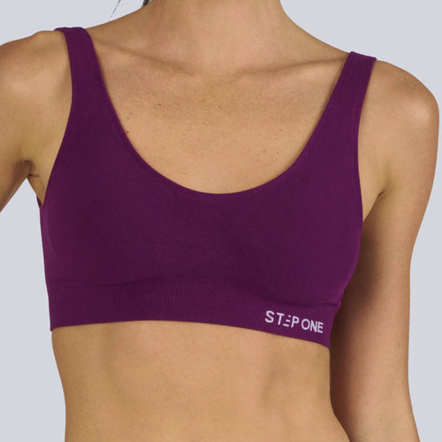 Women's SmoothFit Padded Bra - Dark Purple
