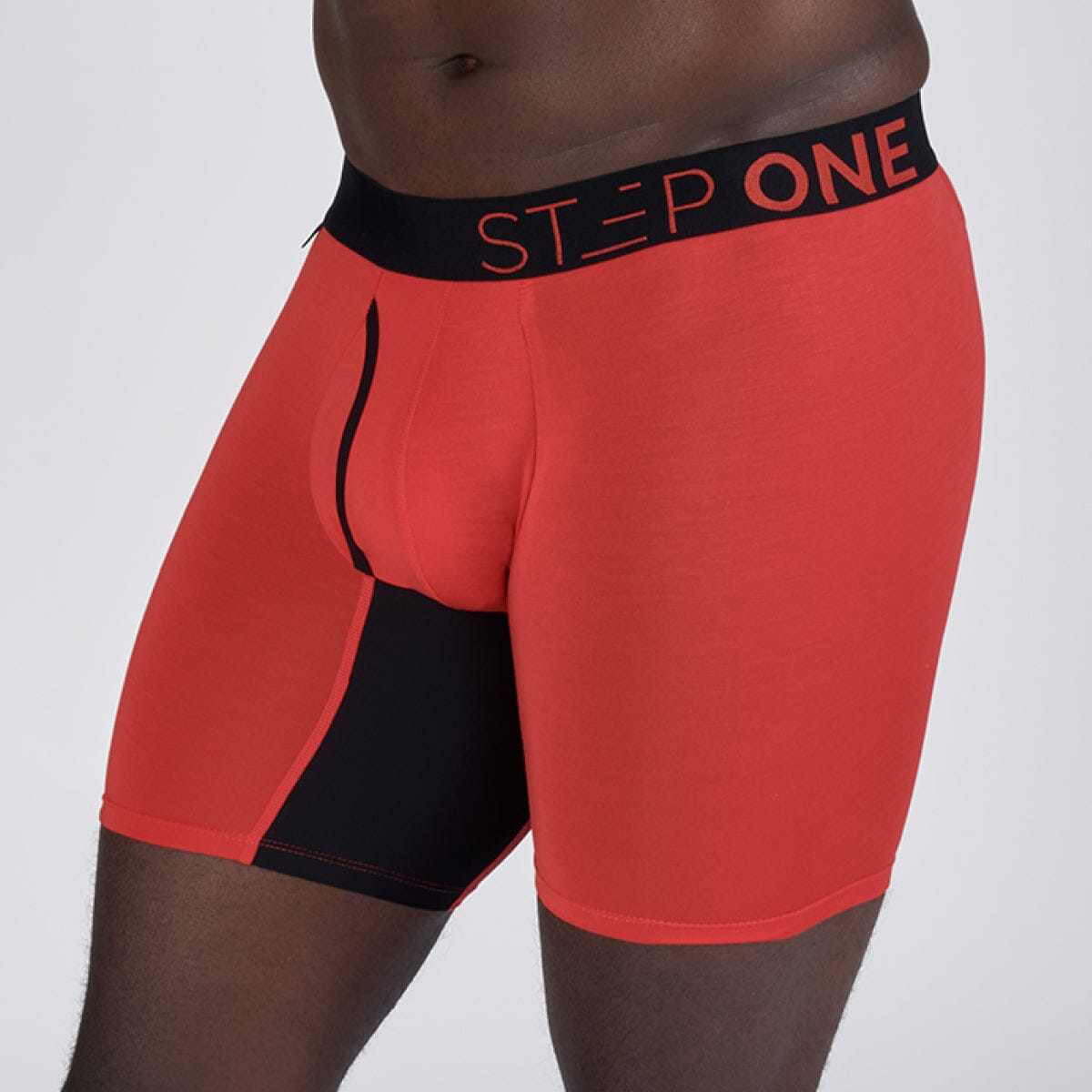 Boxer Brief Fly - Big Reds - Bamboo Underwear