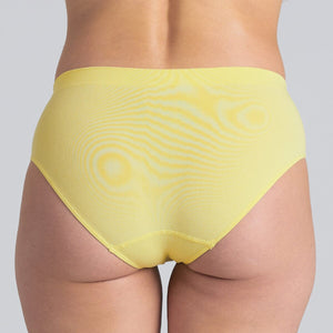 Women's SmoothFit Bikini Brief - Capri Yellow - Bamboo Underwear