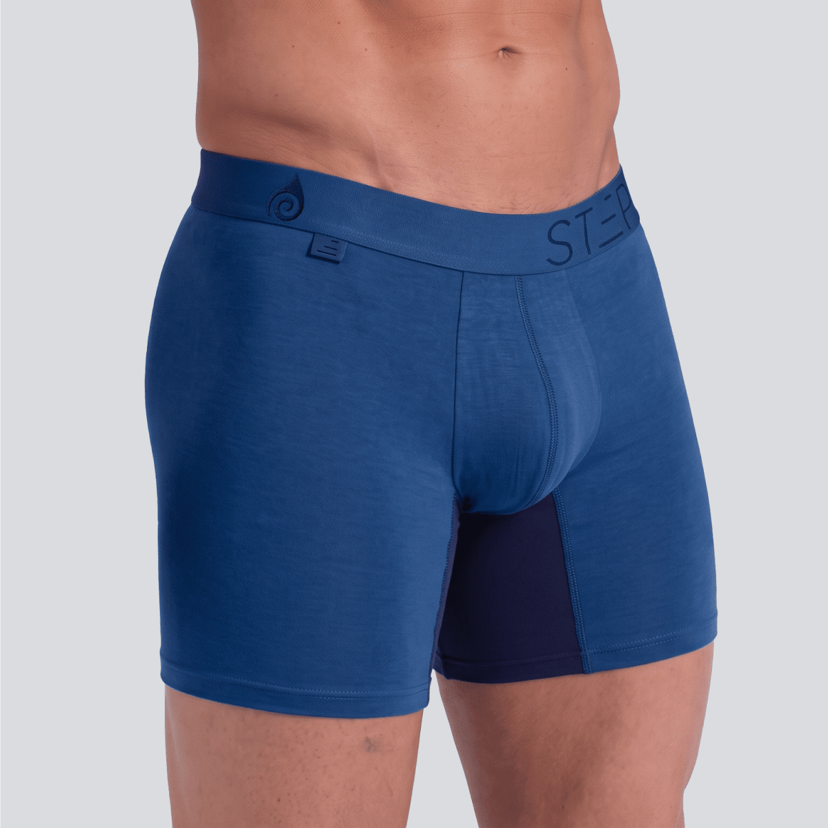Boxer Brief - Elements Water - Bamboo Underwear