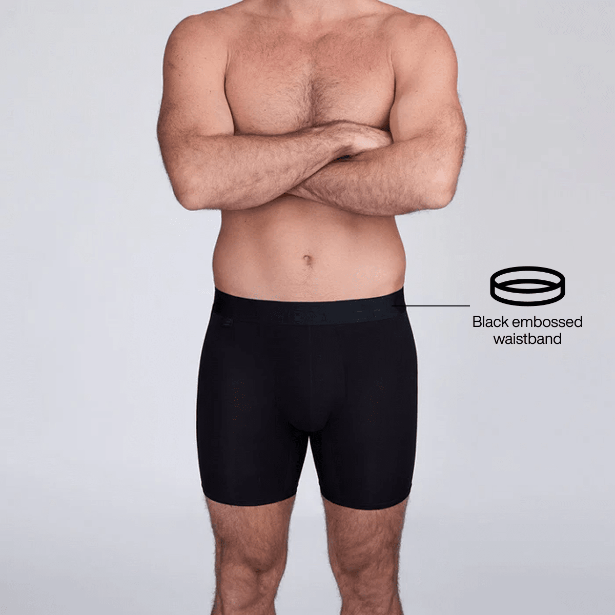 Boxer Brief - GS1 Black Mamba - Bamboo Underwear - Model:Mitch