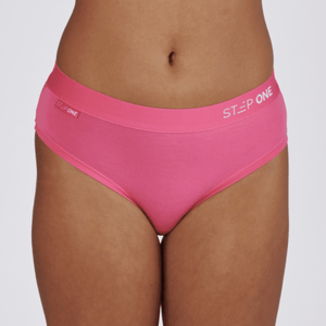 Women's Bikini Brief - Lucky Pinks - Bamboo Underwear