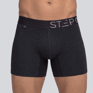 Trunk - Melange Stonewash Grey - Bamboo Underwear