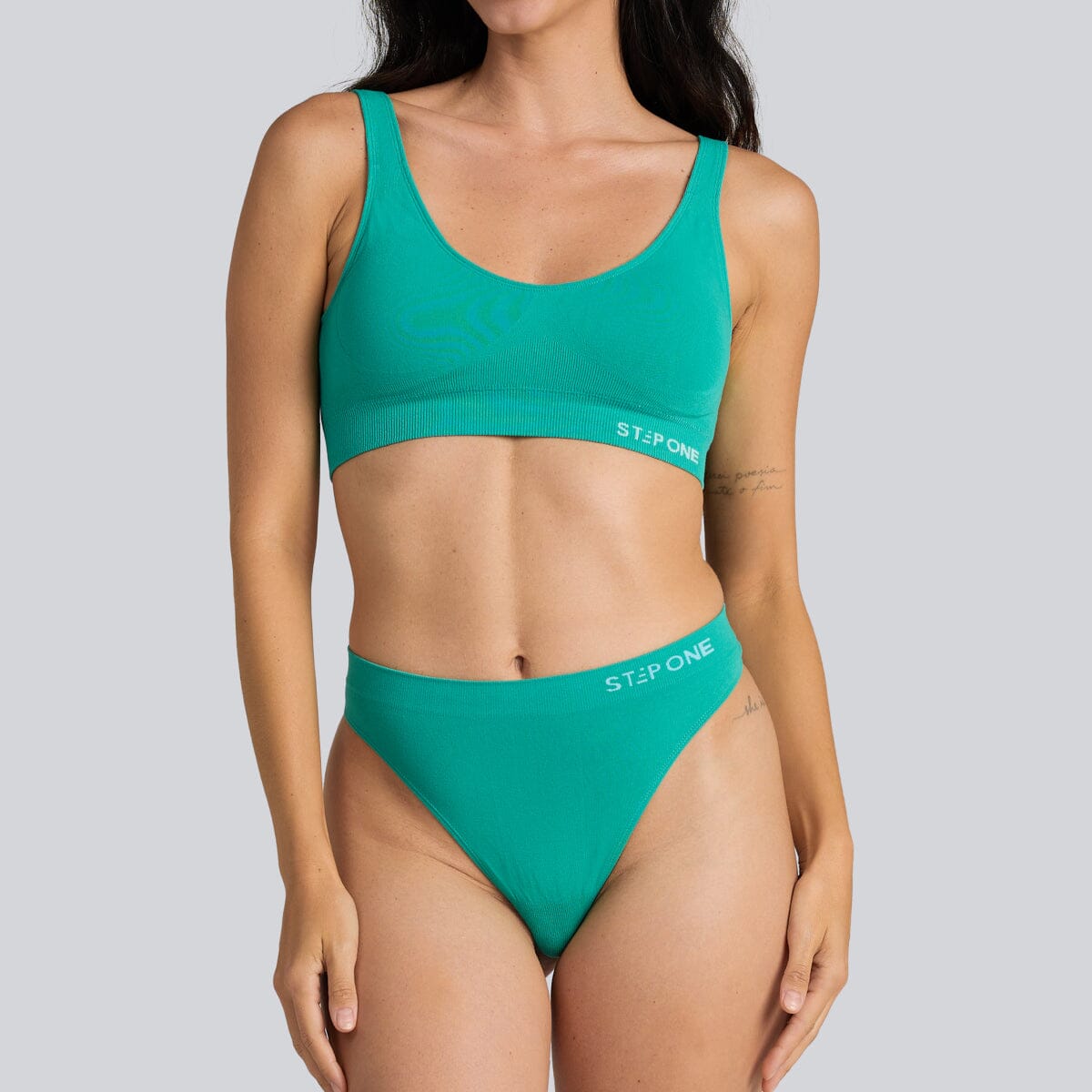Women's SmoothFit Thong - Mint Leaf - Bamboo Underwear