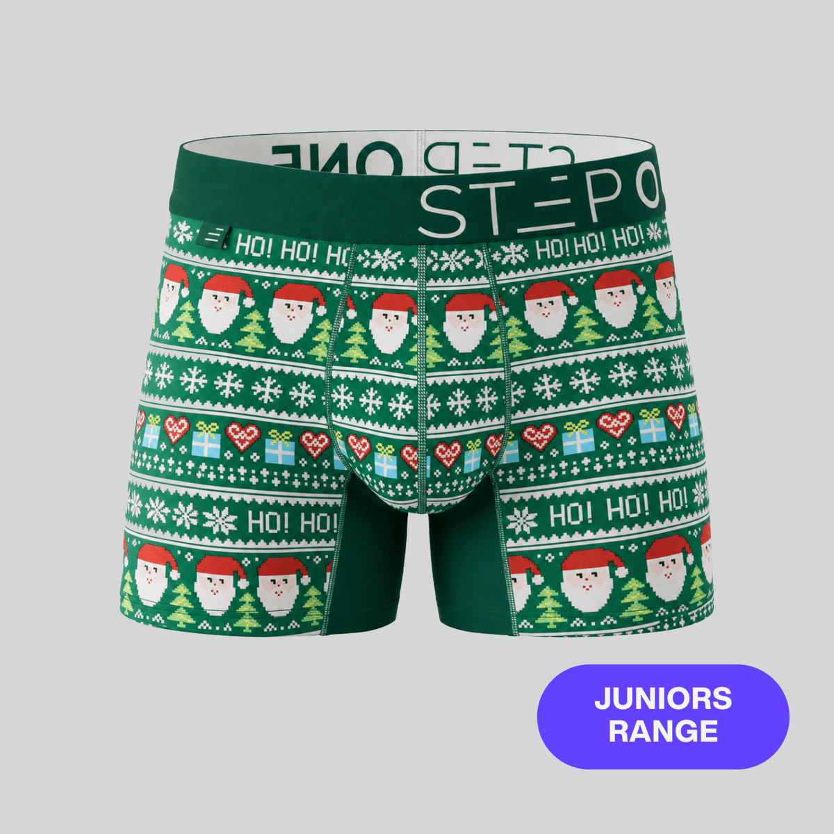 Junior Trunk - Mistle Toes - Bamboo Underwear