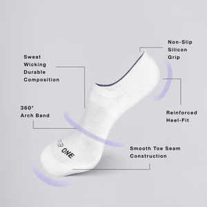 Unisex No Show Sock - Bamboo Underwear