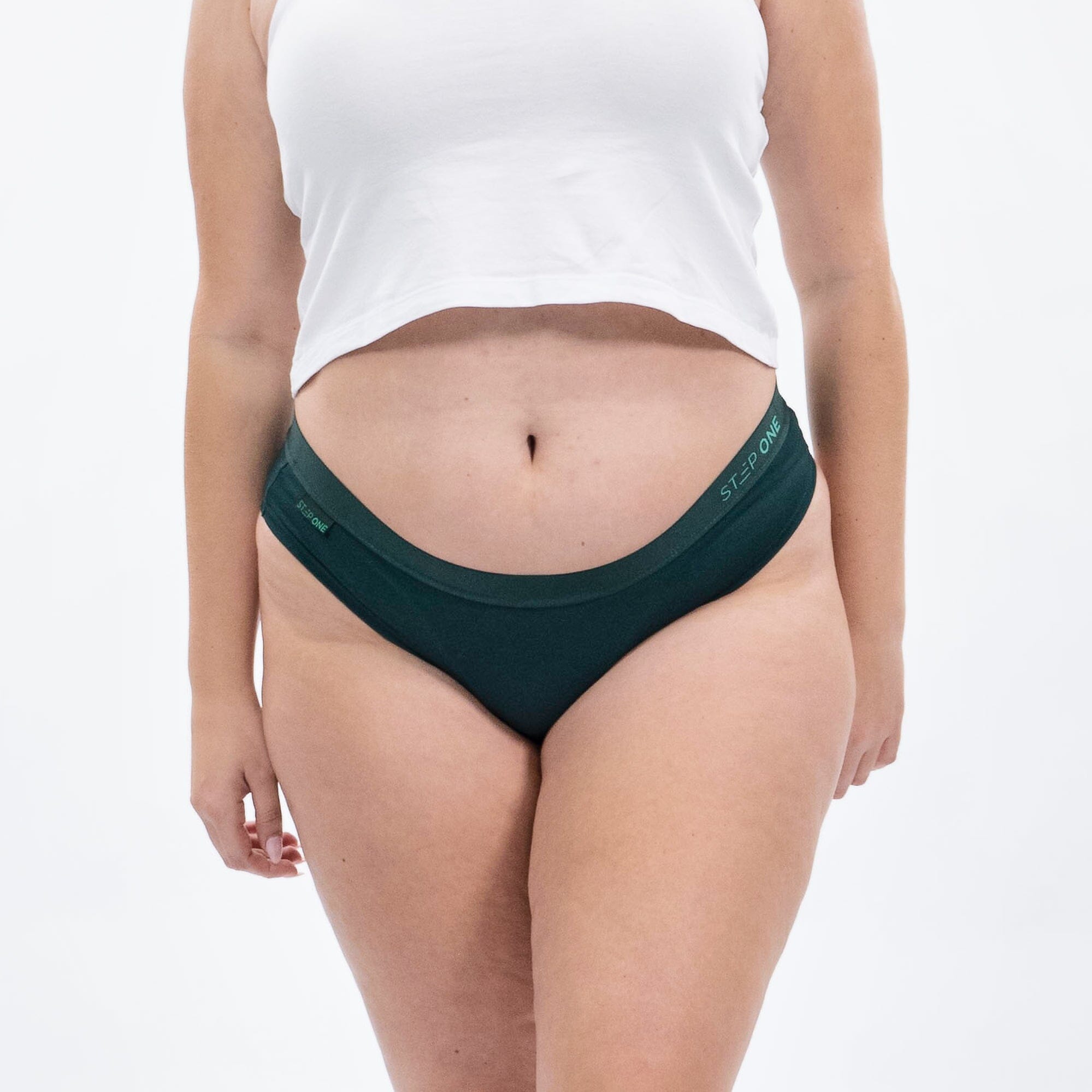 Women's Bikini Brief - Forest - Model - #size_XL