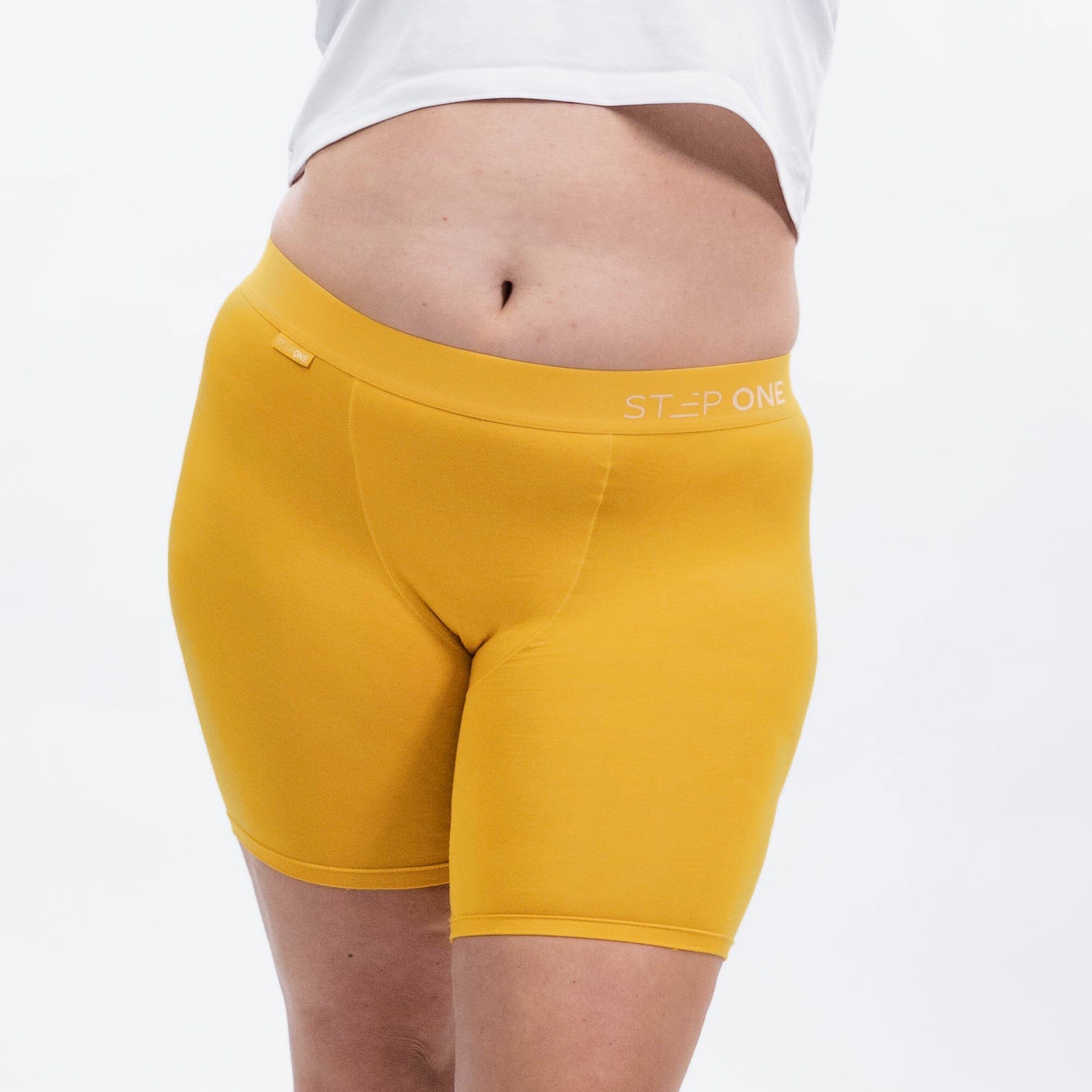 Women's Boxer Brief - Cheeky Cheddars - Model - #size_2XL