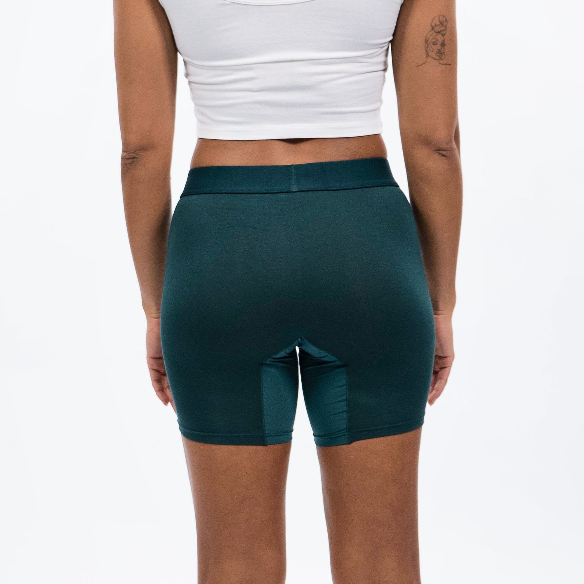 Women's Boxer Brief - Forest - Model - #size_Large