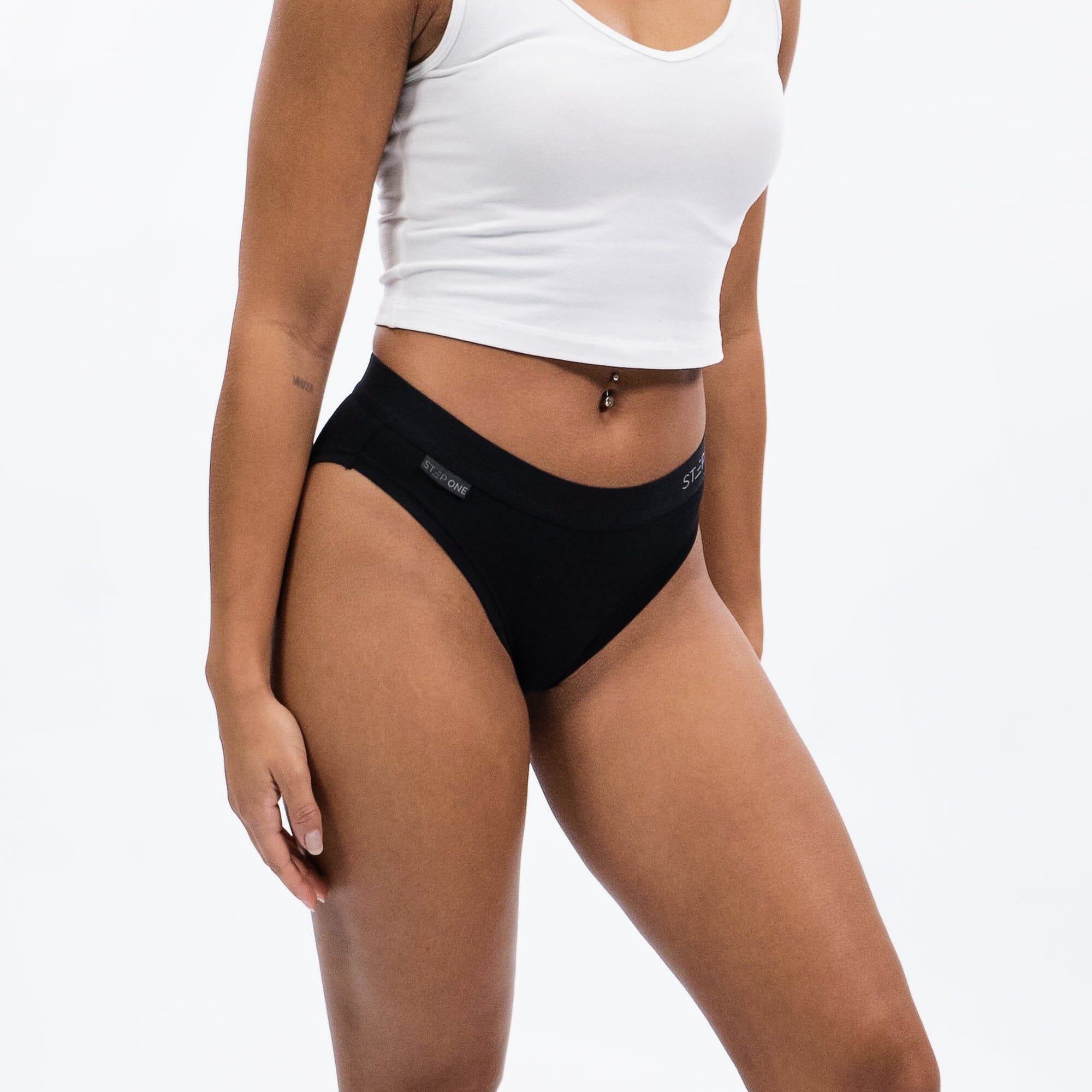 Women's Bikini Brief - Tap Shoe - Model - #size_Medium