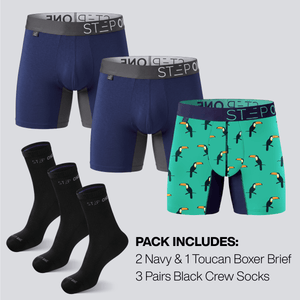 Father's Day Pack 4 - Bamboo Underwear