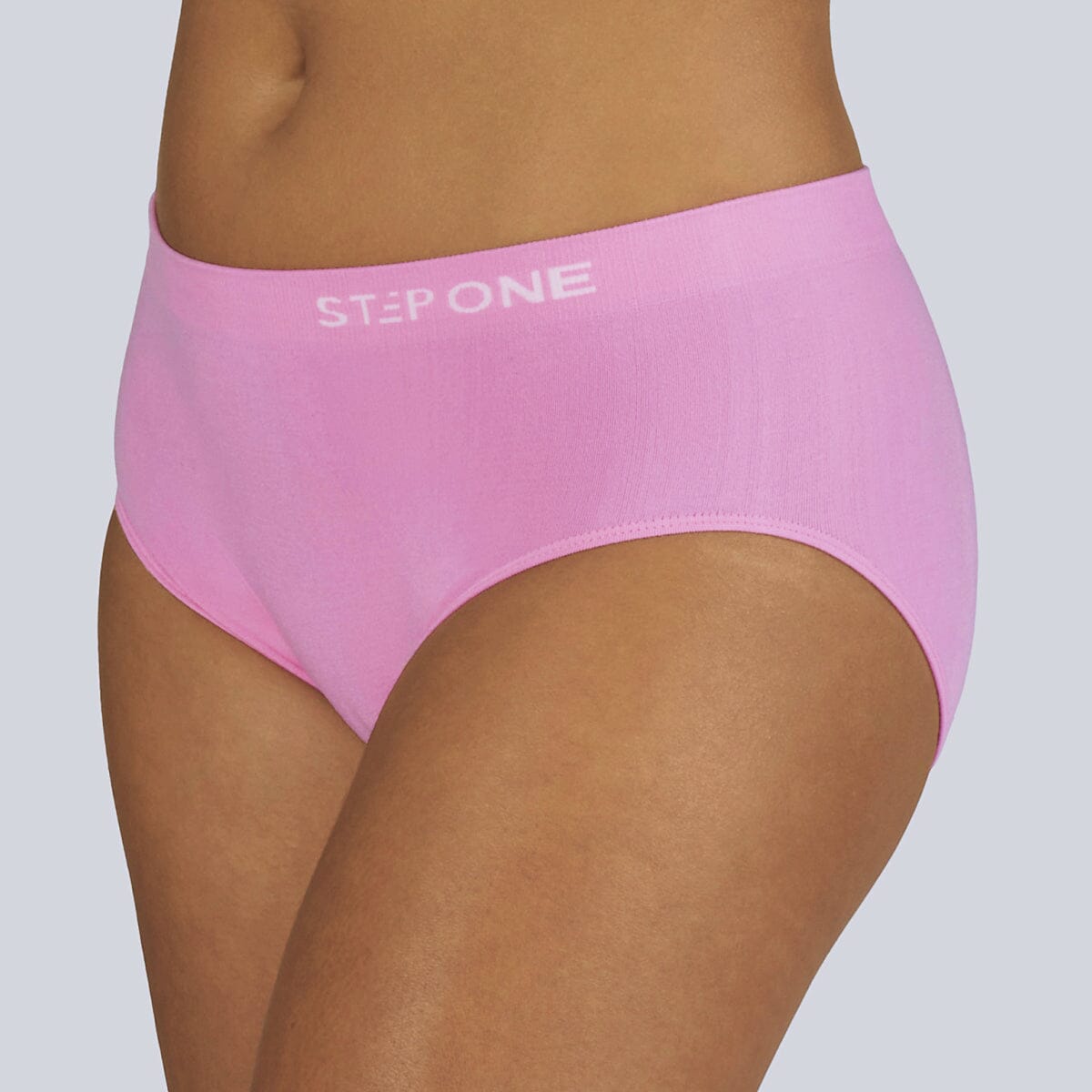 Women's SmoothFit Bikini Brief - Prism Pink - Bamboo Underwear - Model:Armani