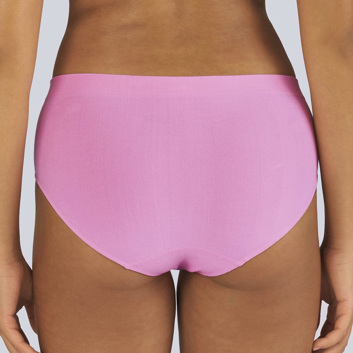 Women's SmoothFit Bikini Brief - Prism Pink - Bamboo Underwear - Model:Armani