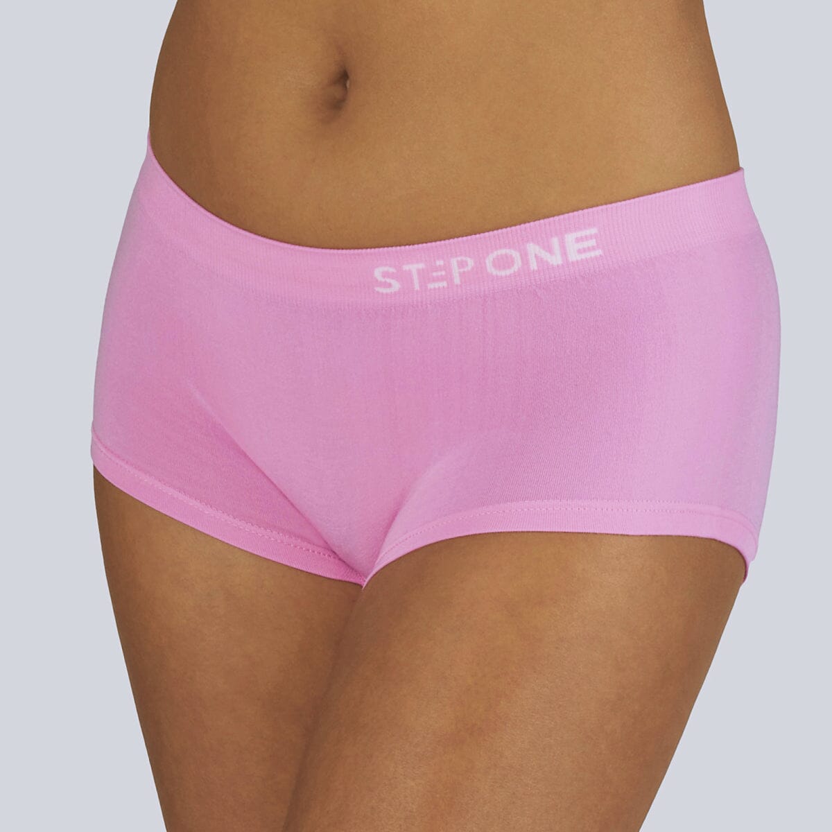 Women's SmoothFit Boyleg - Prism Pink - Bamboo Underwear - Model:Armani