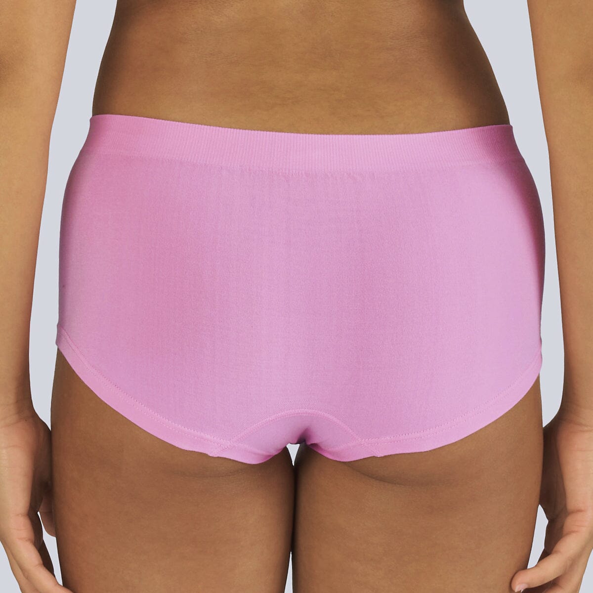 Women's SmoothFit Boyleg - Prism Pink - Bamboo Underwear - Model:Armani