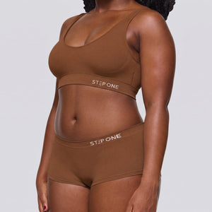 Women's SmoothFit Boyleg - Toffee - Bamboo Underwear