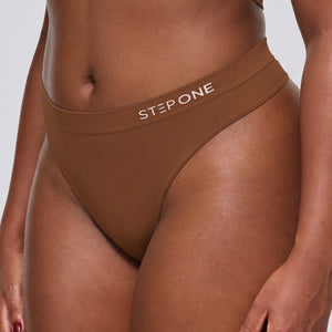 Women's SmoothFit Thong - Toffee - Bamboo Underwear
