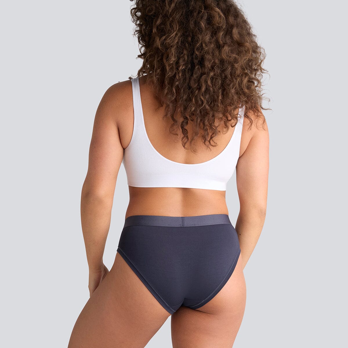 Women's Bikini Brief - Polar Night - Bamboo Underwear