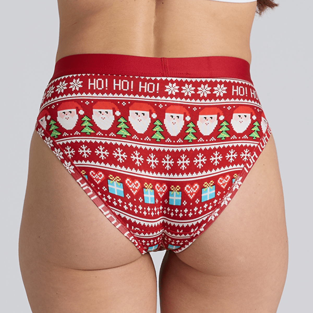 Women's Bikini Brief - Jingle Balls - Bamboo Underwear