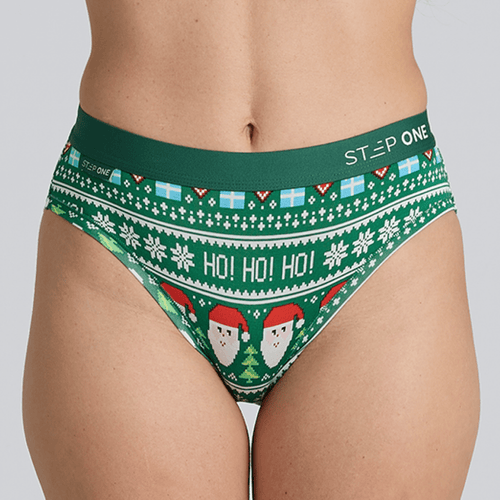 Women's Bikini Brief - Mistle Toes