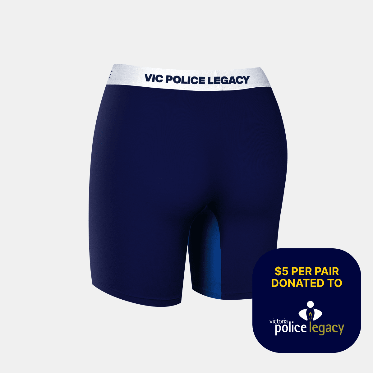 Women's Body Shorts - Victoria Police Legacy - Bamboo Underwear