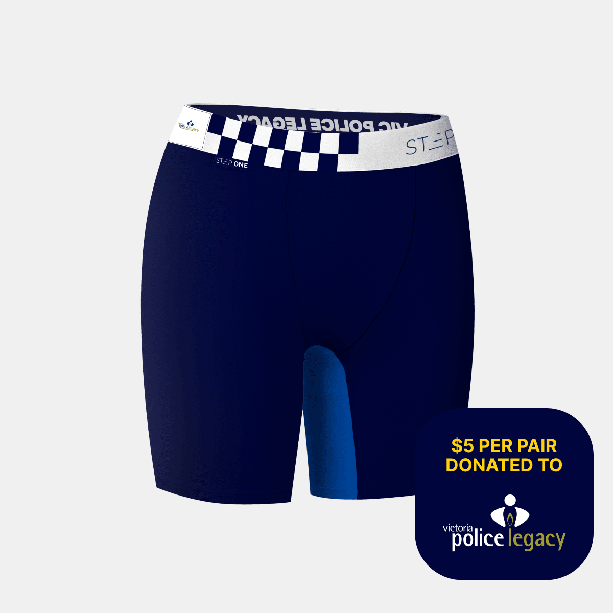 Women's Body Shorts - Victoria Police Legacy - Bamboo Underwear