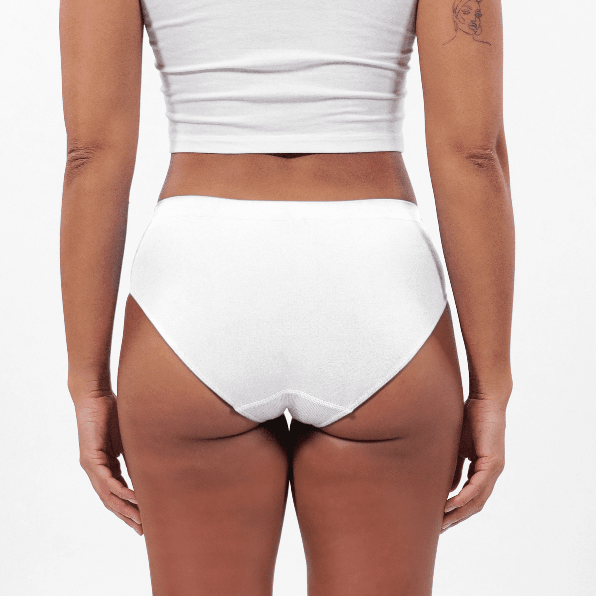 Women's Seamfree Bikini Brief - Piña Colada - Model - #size_Large
