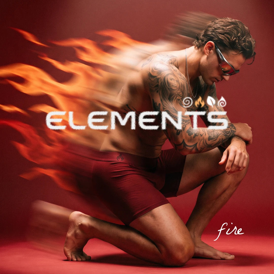 Elements Fire boxer brief