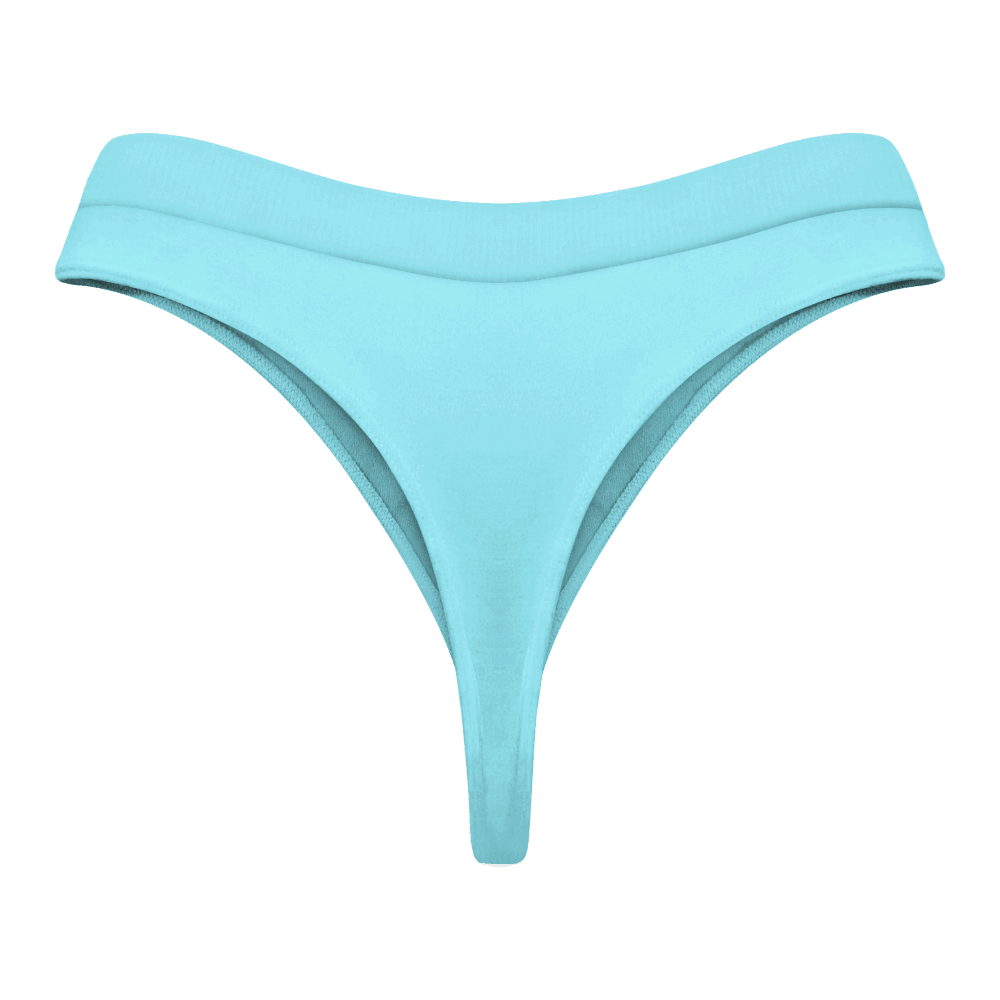Blue Women's Underwear Thong