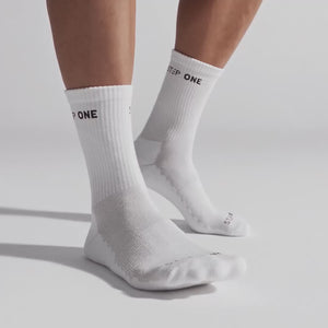 Crew Sock 4 Pack - White