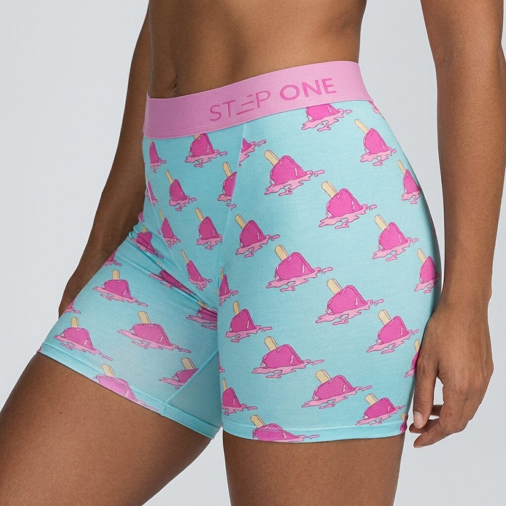 Women's Body Shorts - Icecreams - Bamboo Underwear